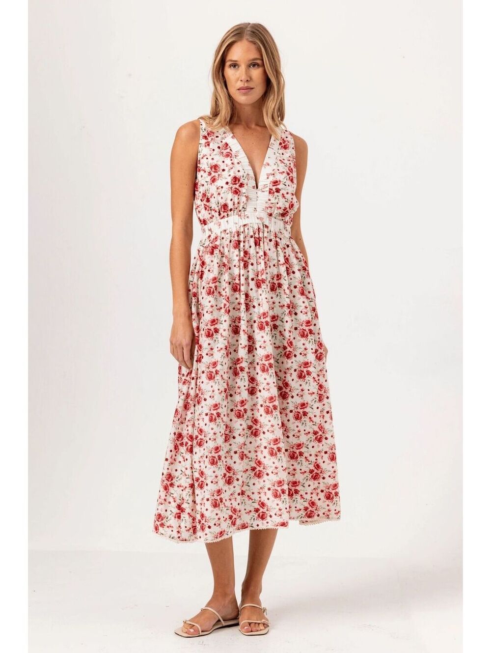 SUNDAYS ✦ ALMA DRESS IN ROSEBUD ✦ $308